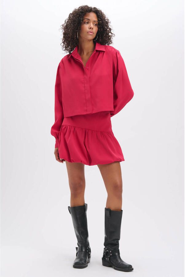 REFINED DEPARTMENT Dames Rokken Rhea Fuchsia - Foto 5