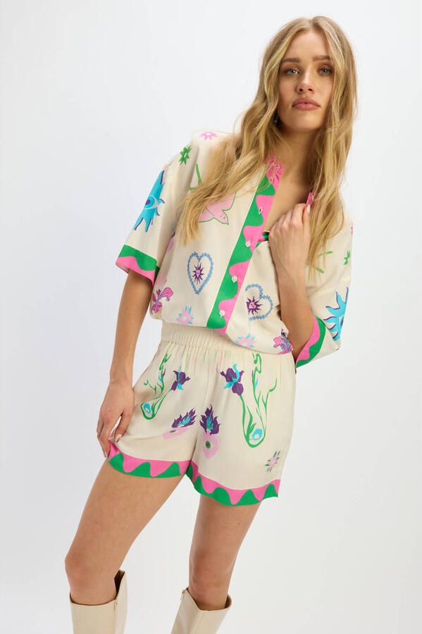 Refined Department straight regular waist casual short multi - Foto 6