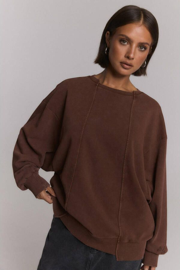Refined Department sweater bruin