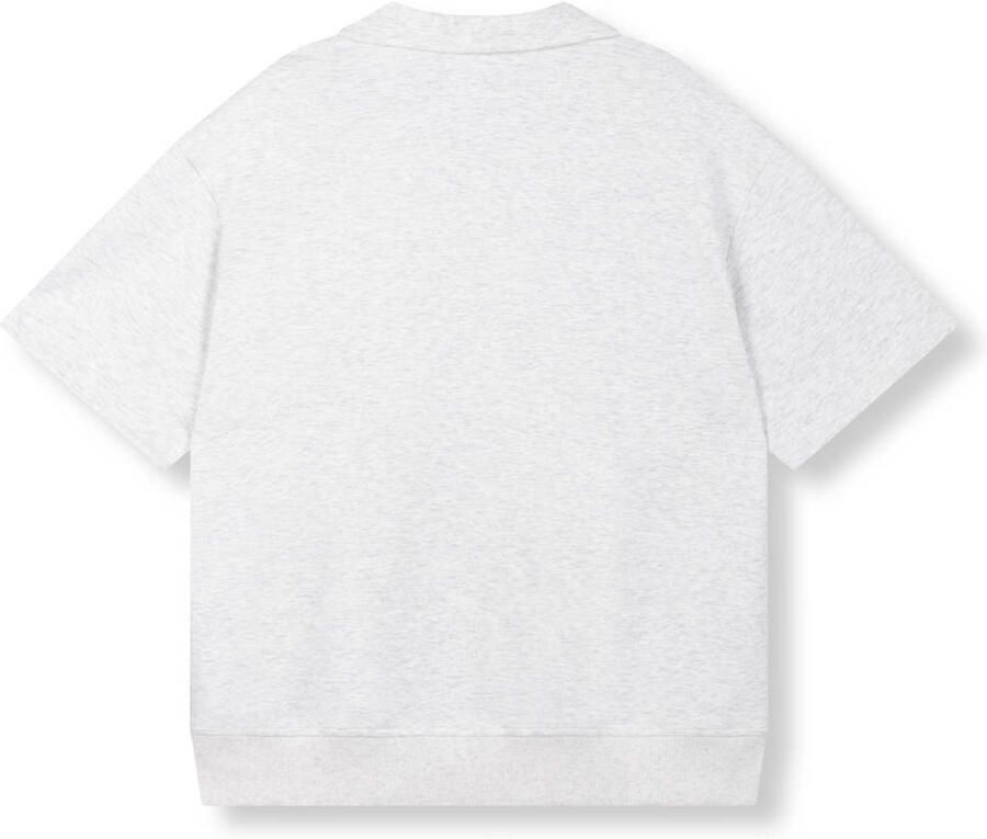 Refined Department sweater met pailletten lichtgrijs - Foto 2