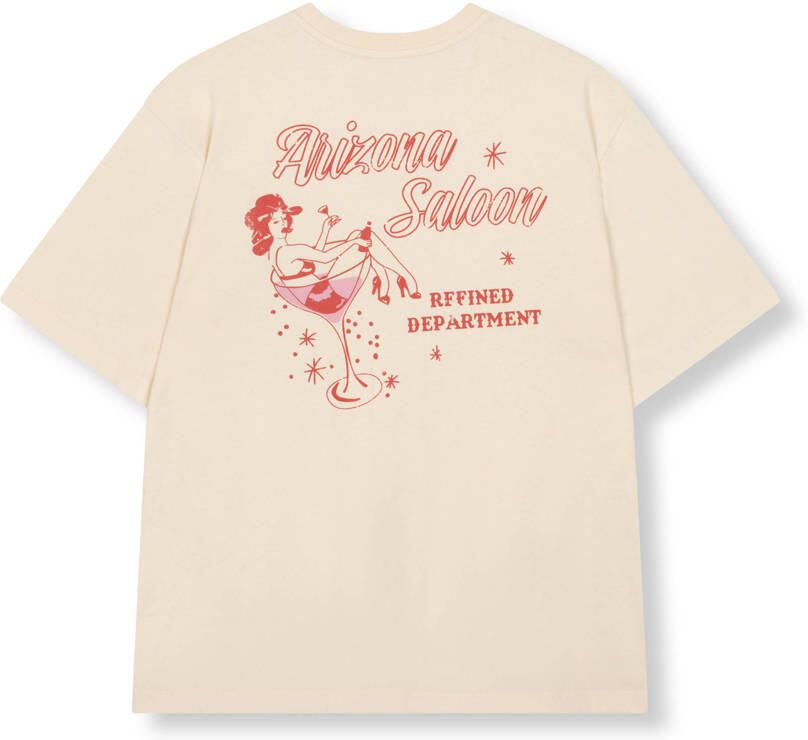 REFINED DEPARTMENT Dames Tops & T-shirts Maggy Beige - Foto 5