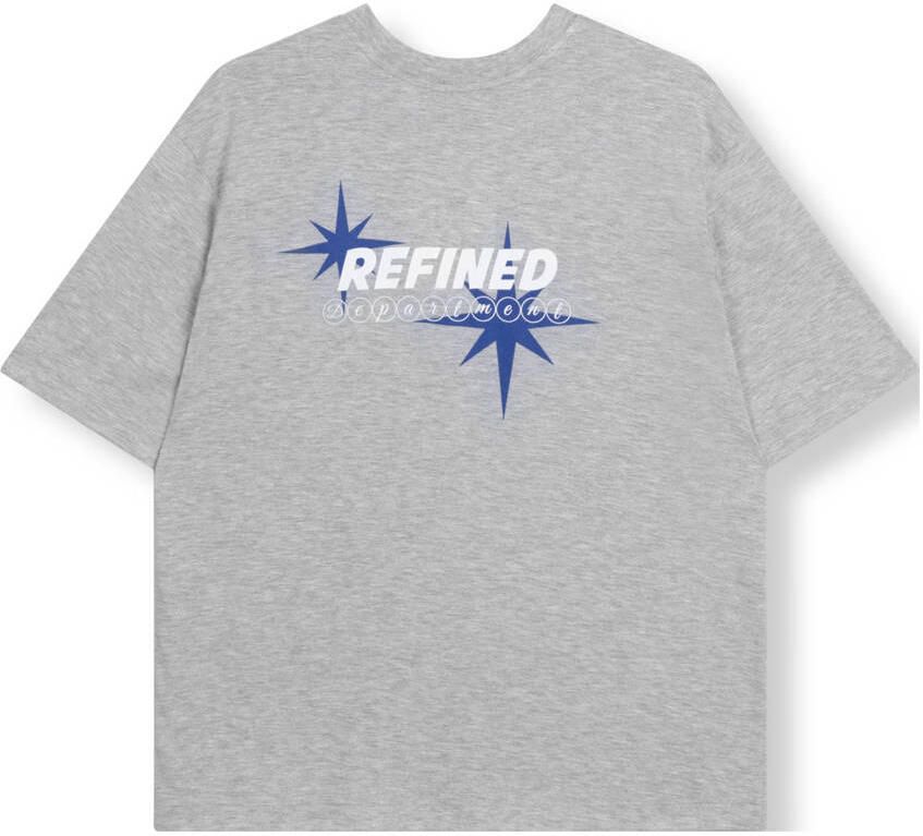 REFINED DEPARTMENT Dames Tops & T-shirts Maggy Grijs - Foto 5