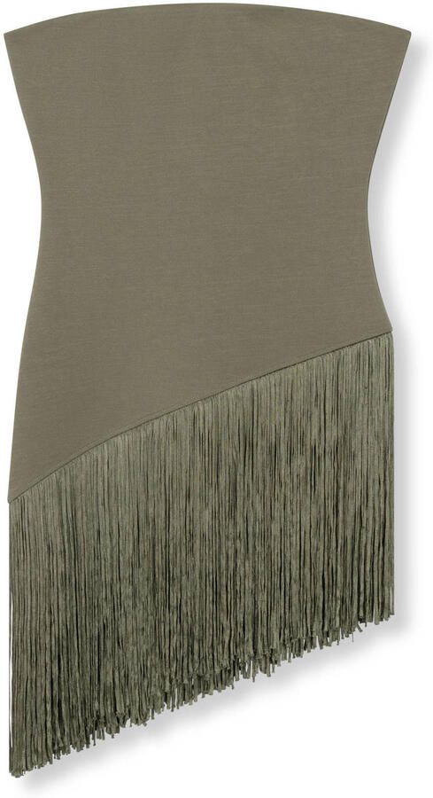 Refined Department top met franjes groen - Foto 2