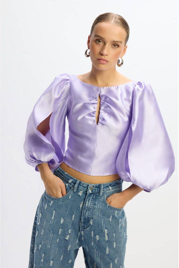 Refined Department top paars - Foto 1