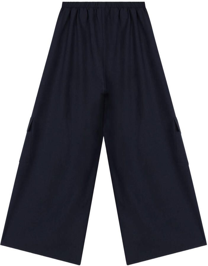 Refined Department wide leg broek marineblauw - Foto 2