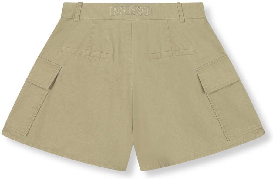 Refined Department wide leg casual short lichtkaki - Foto 2