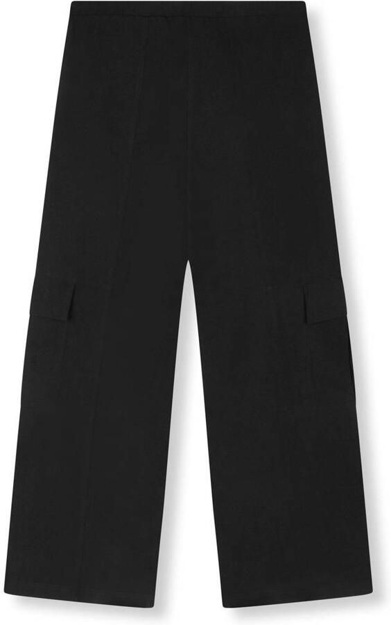Refined Department wide leg high waist broek zwart - Foto 6