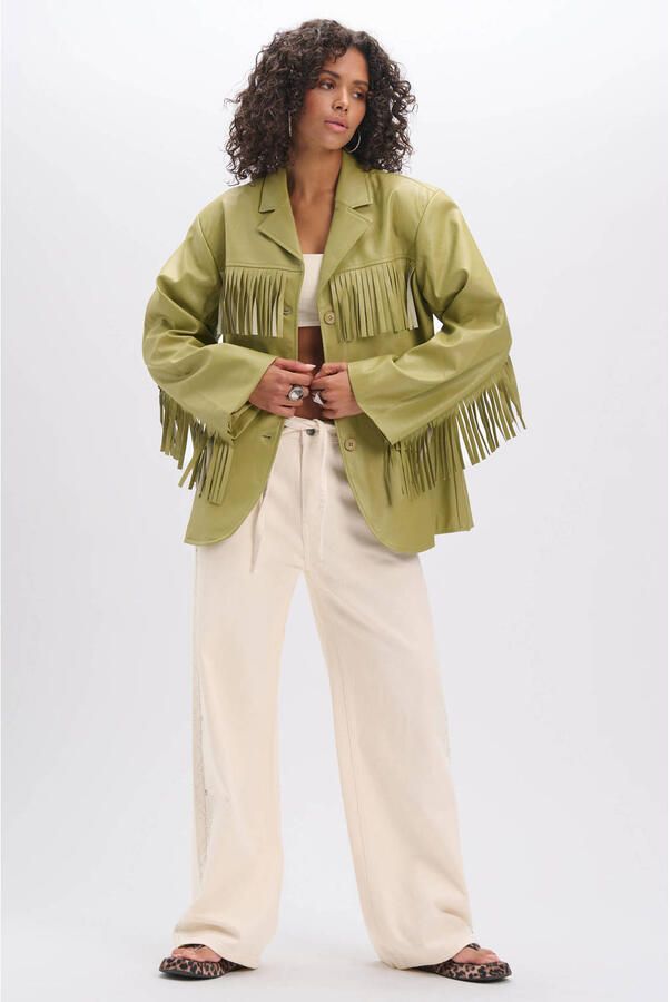 REFINED DEPARTMENT Dames Jeans Payton Ecru - Foto 5