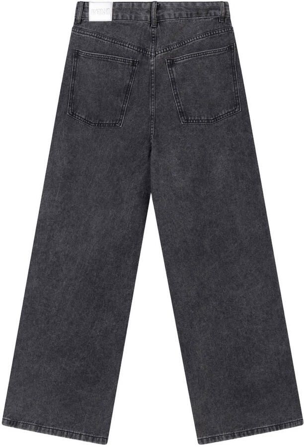 Refined Department wide leg jeans grijs - Foto 2