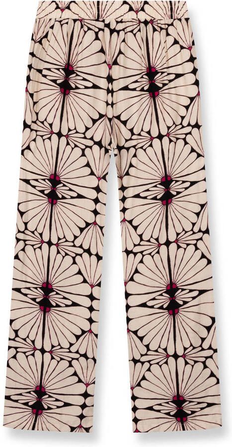 Refined Department wide leg regular waist broek beige - Foto 5