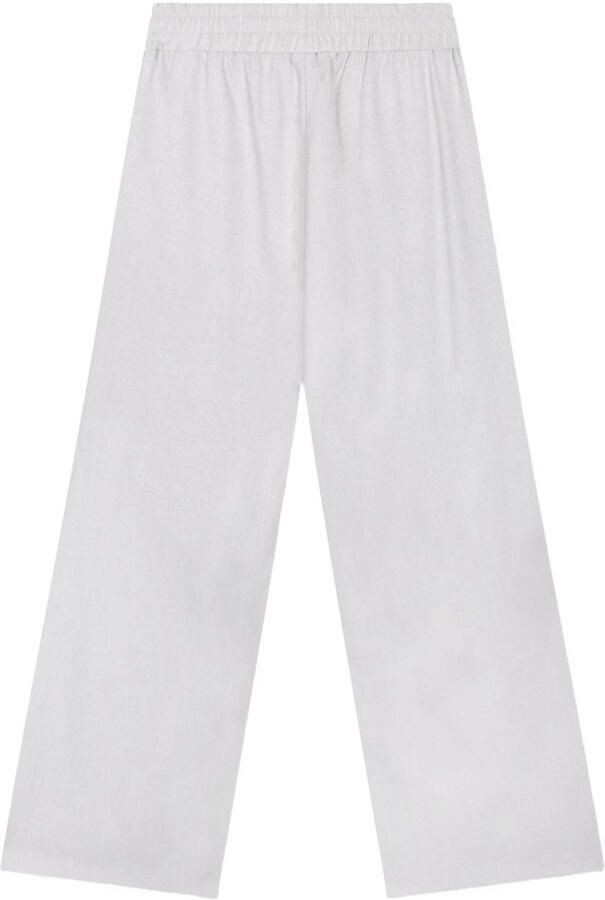 Refined Department wide leg regular waist broek ecru - Foto 7