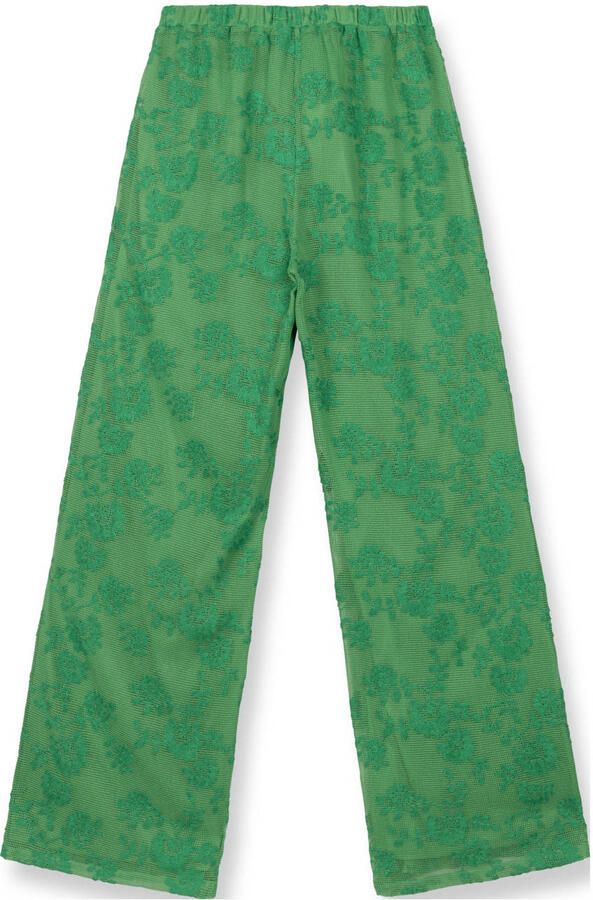 Refined Department wide leg regular waist broek groen - Foto 5