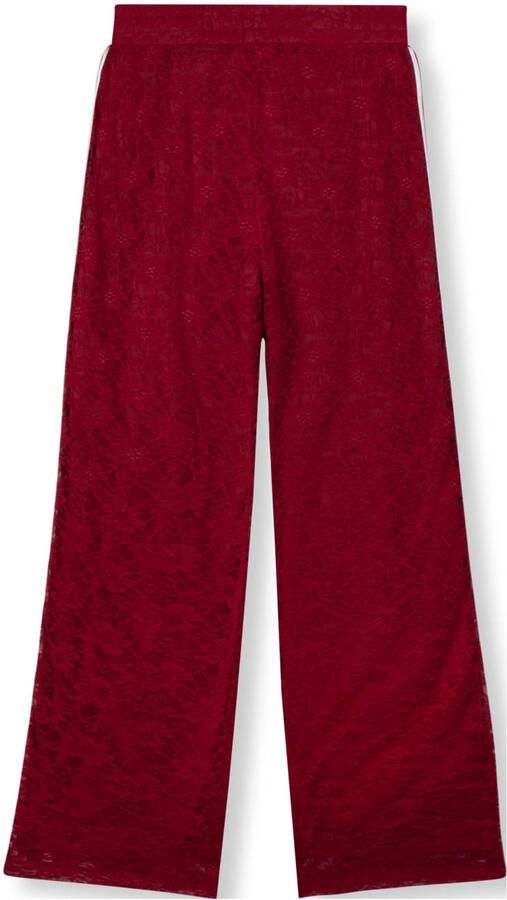Refined Department wide leg regular waist broek rood - Foto 6