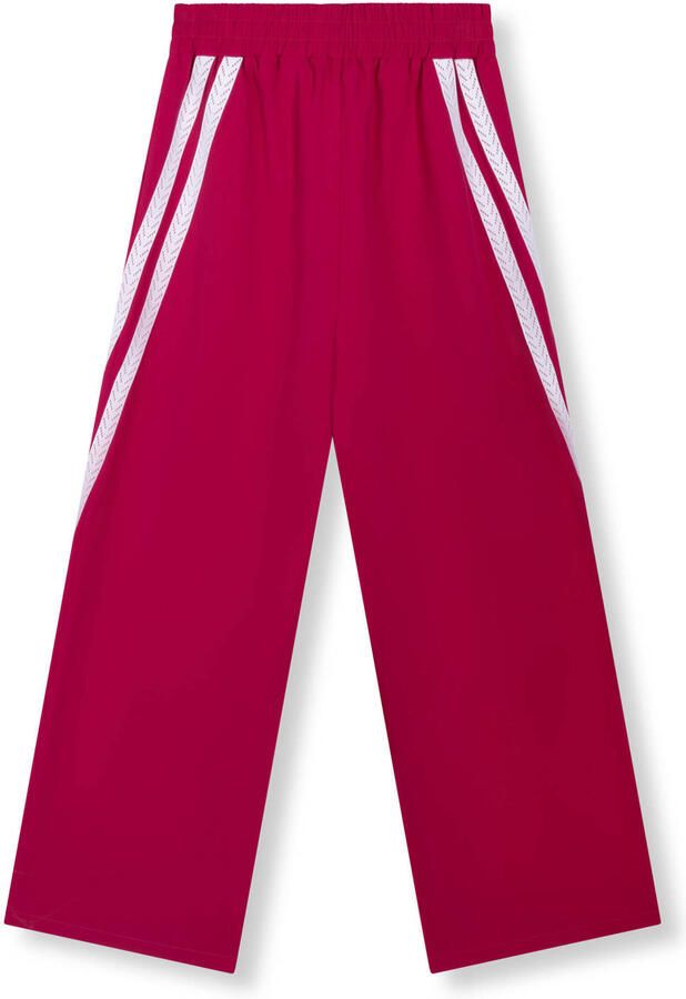 Refined Department wide leg regular waist pantalon rood - Foto 6