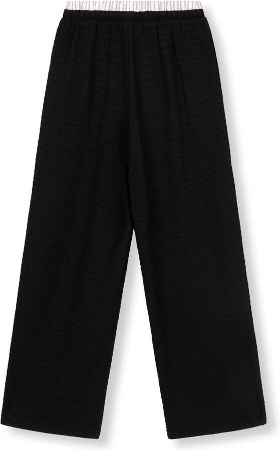 Refined Department wide leg regular waist pantalon zwart - Foto 2