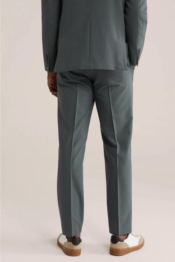 Regular pantalon grijsgroen - Foto 2