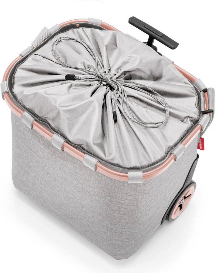 Reisenthel boodschappentrolley Shopping Carrycruiser twist grijs