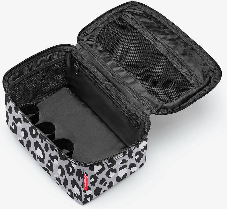 Reisenthel toilettas Travelling Beautycase met panterprint grijs - Foto 2