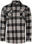 Rellix Zwarte Casual Overhemd Shirt Jacket Big Check - Thumbnail 2