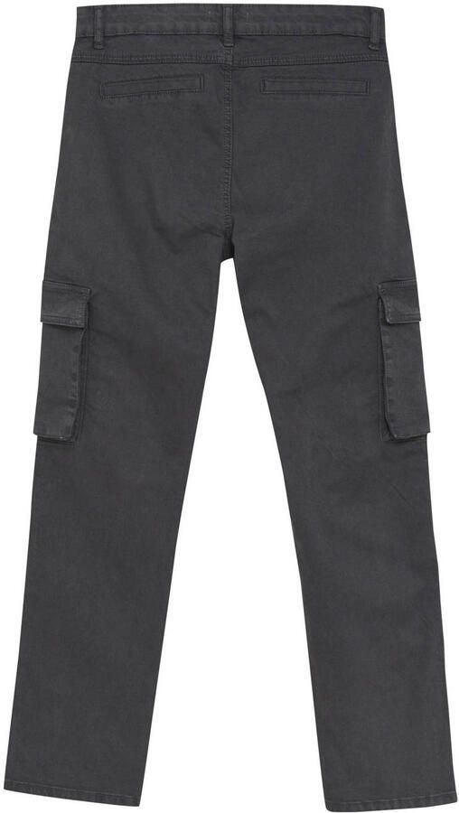 RELLIX Jongens Broeken Cargo Pant Loose Fit Donkergrijs - Foto 3
