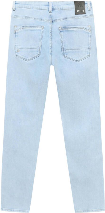 RELLIX Jongens Jeans Straight Wide Fit Jeans Lichtblauw - Foto 6