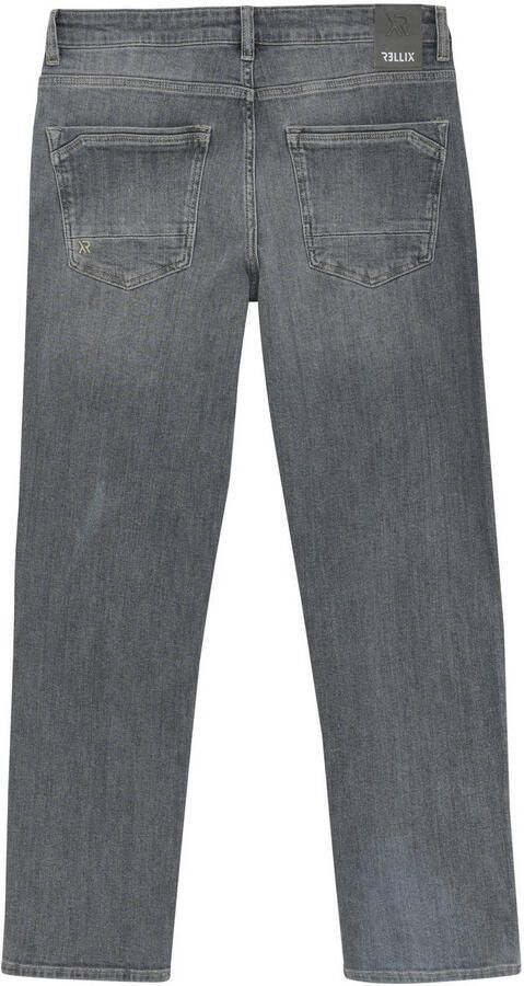 RELLIX Jongens Jeans 2815 Loose Wide Fit Jeans Grijs - Foto 5
