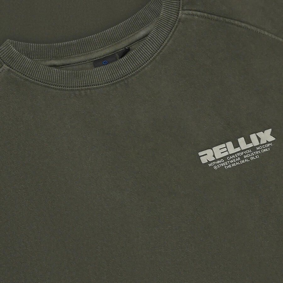 RELLIX Jongens Truien & Vesten Loose Fit Sweat Khaki - Foto 3