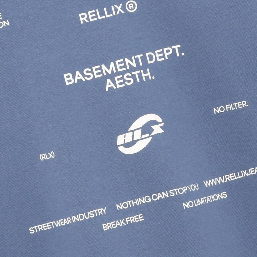 RELLIX Jongens Truien & Vesten Hoodie Backprint Blauw - Foto 3