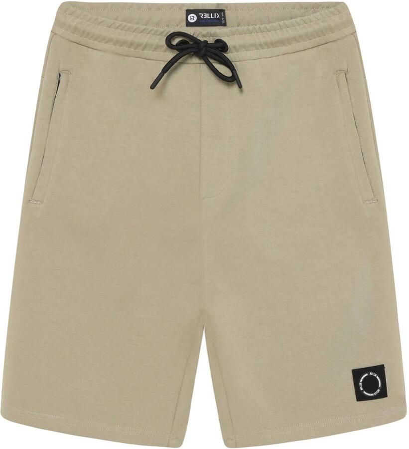 Rellix regular waist sweatshort zand