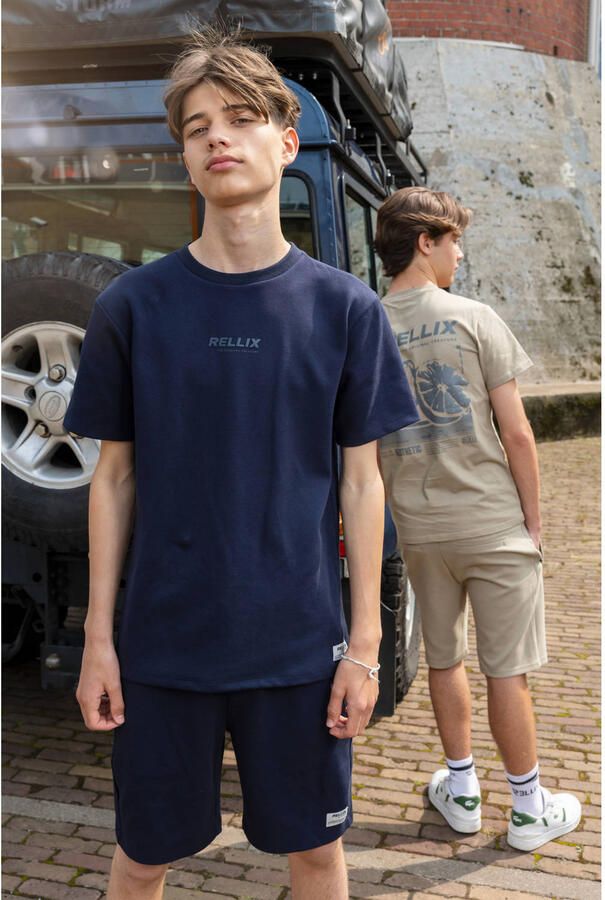 Rellix regular waist sweatshort zand - Foto 2