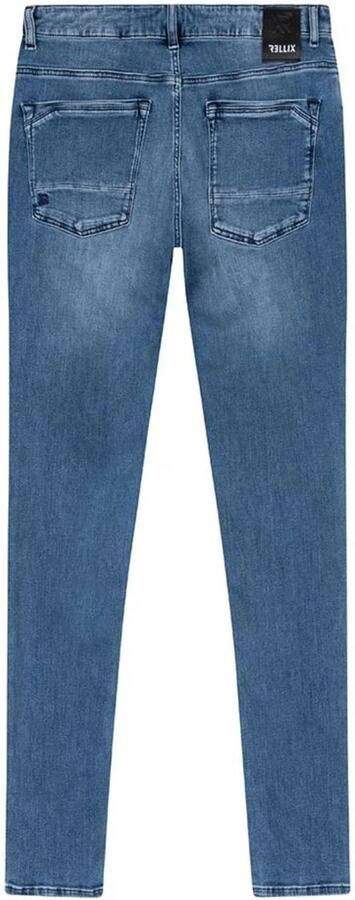 RELLIX Jongens Jeans 154 Used Medium Denim Lichtblauw - Foto 3