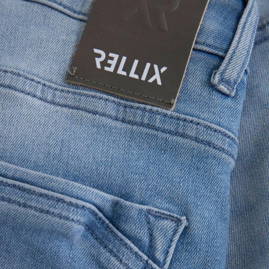 RELLIX Jongens Jeans 2513 Slim Fit Light Denim Blauw