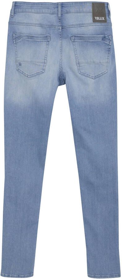 RELLIX Jongens Jeans 2513 Slim Fit Light Denim Blauw - Foto 2