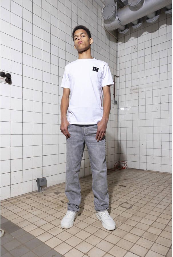 RELLIX Jongens Jeans 2615 Straight Wide Fit Jeans Grijs - Foto 7