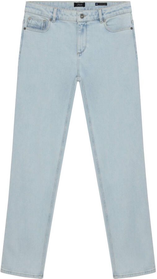 RELLIX Jongens Jeans 2614 Straight Wide Fit Jeans Lichtblauw - Foto 4