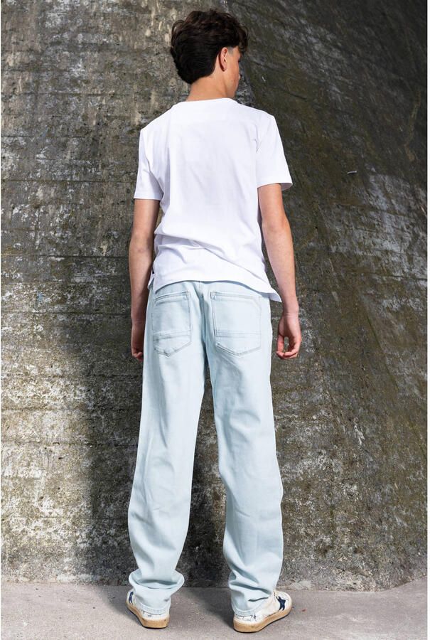 RELLIX Jongens Jeans 2614 Straight Wide Fit Jeans Lichtblauw - Foto 5