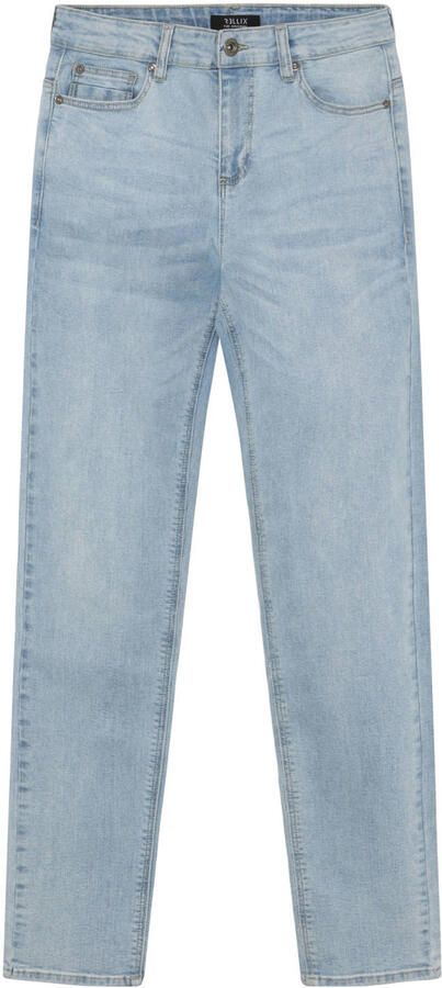 Rellix straight leg jeans light blue denim