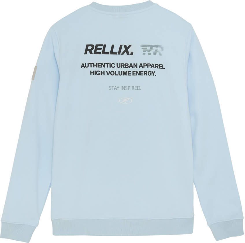 RELLIX Jongens Truien & Vesten Sweater Backprint Lichtblauw - Foto 4