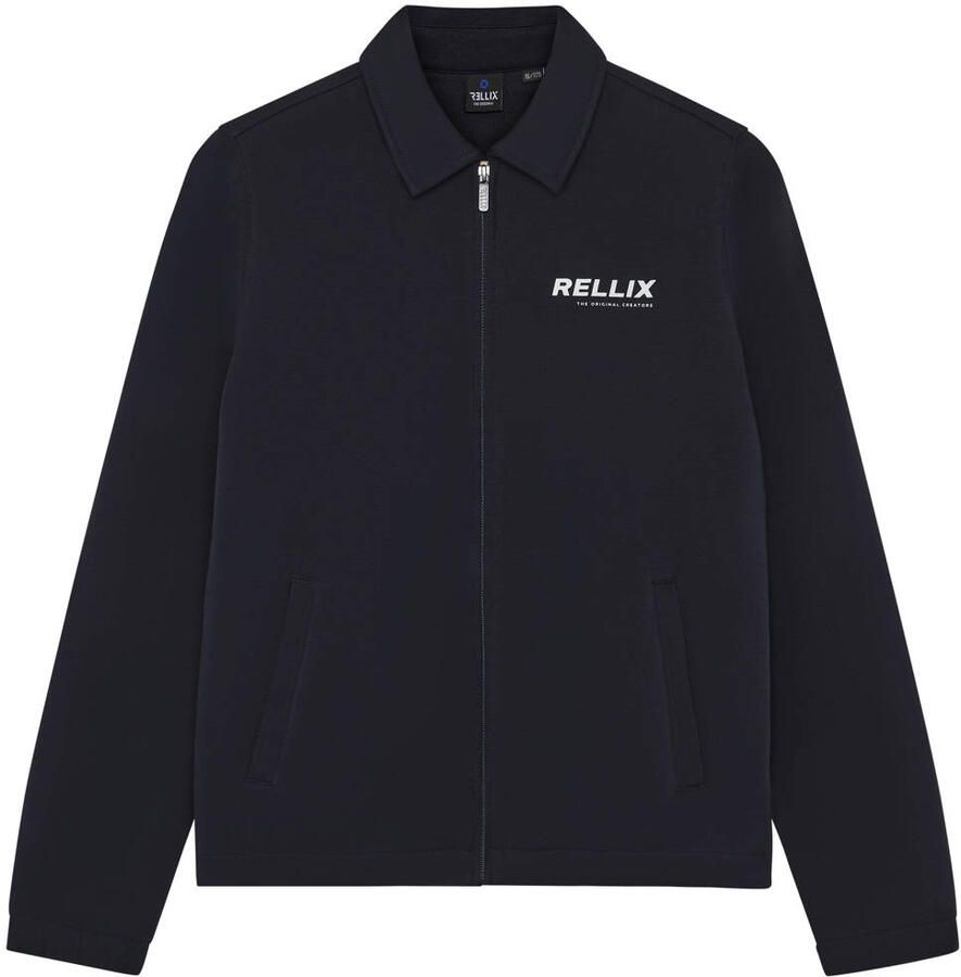 RELLIX Jongens Jassen Sweat Jacket Scuba Donkerblauw - Foto 3