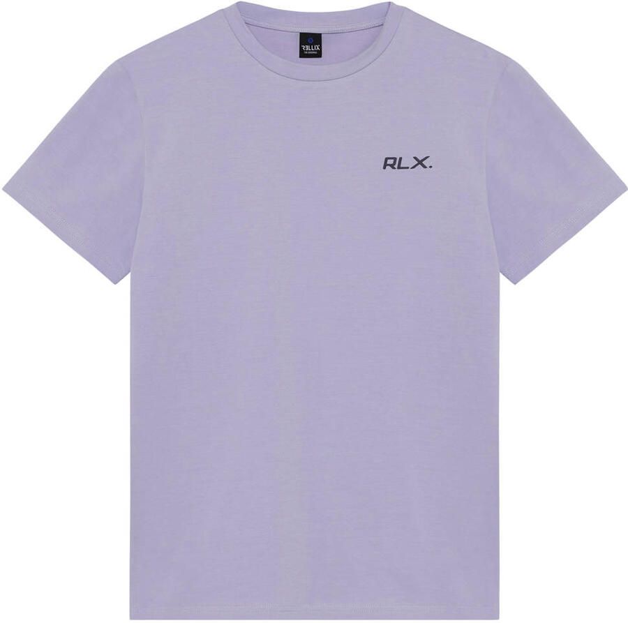 Rellix T-shirt met backprint paars