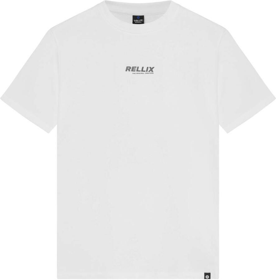Rellix T-shirt met backprint wit