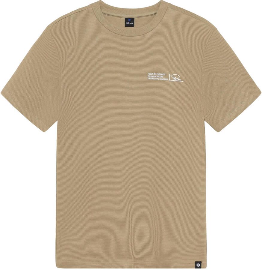 RELLIX Jongens Polo's & T-shirts Oversized T-shirt Xr Khaki - Foto 3
