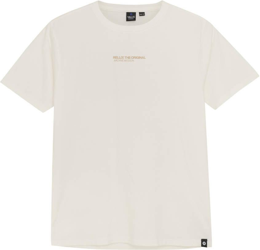 RELLIX Jongens Polo's & T-shirts T-shirt Rlx Backprint Gebroken Wit - Foto 3