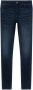 Rellix tapered fit jeans damaged dark denim - Thumbnail 2