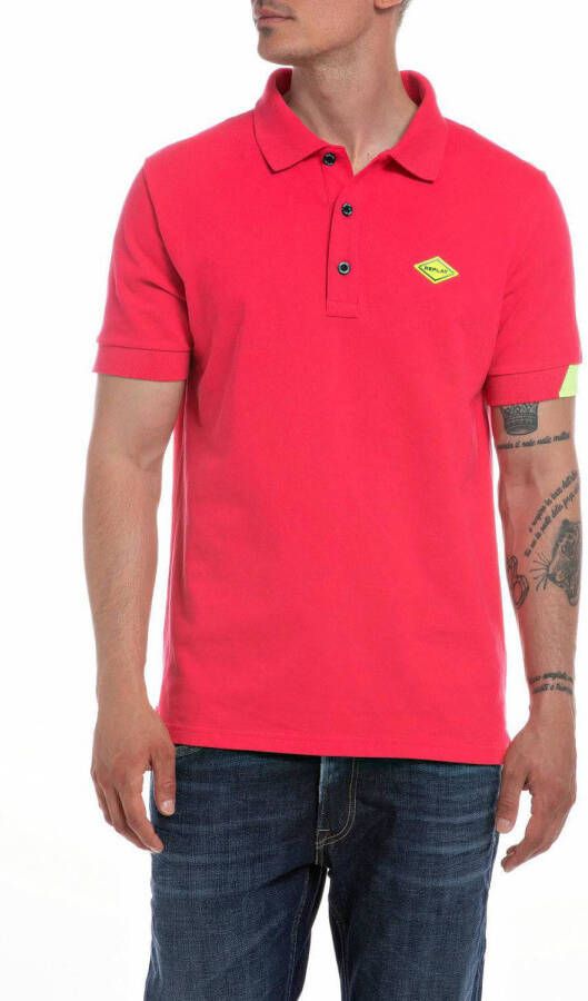 REPLAY polo cerise