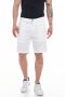 Replay Witte Slim Fit Katoenen Shorts White Heren - Thumbnail 1