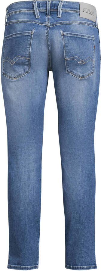 REPLAY ANBASS Hyperflex slim fit jeans medium blue - Foto 5
