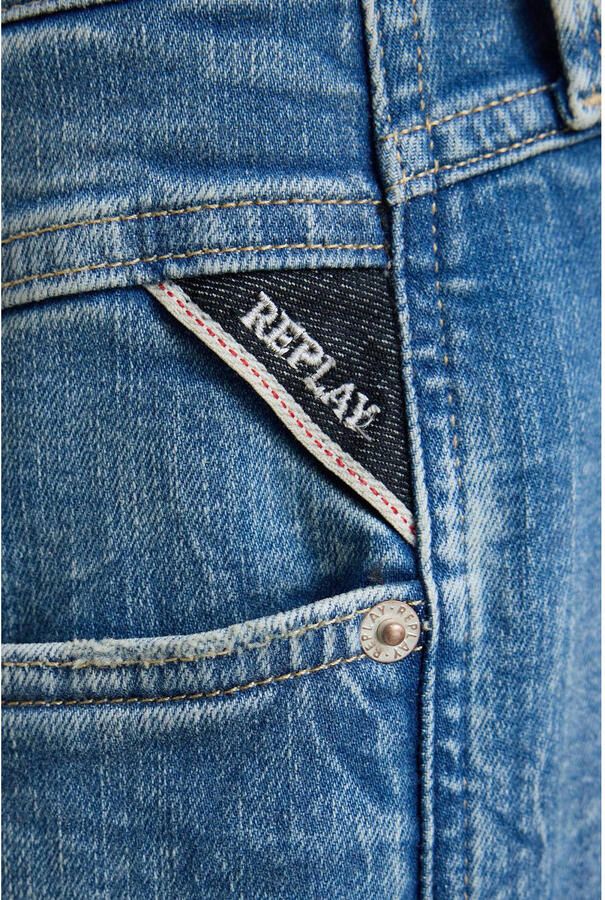 Replay Slim fit jeans in 5-pocketmodel model 'Anbass' - Foto 2