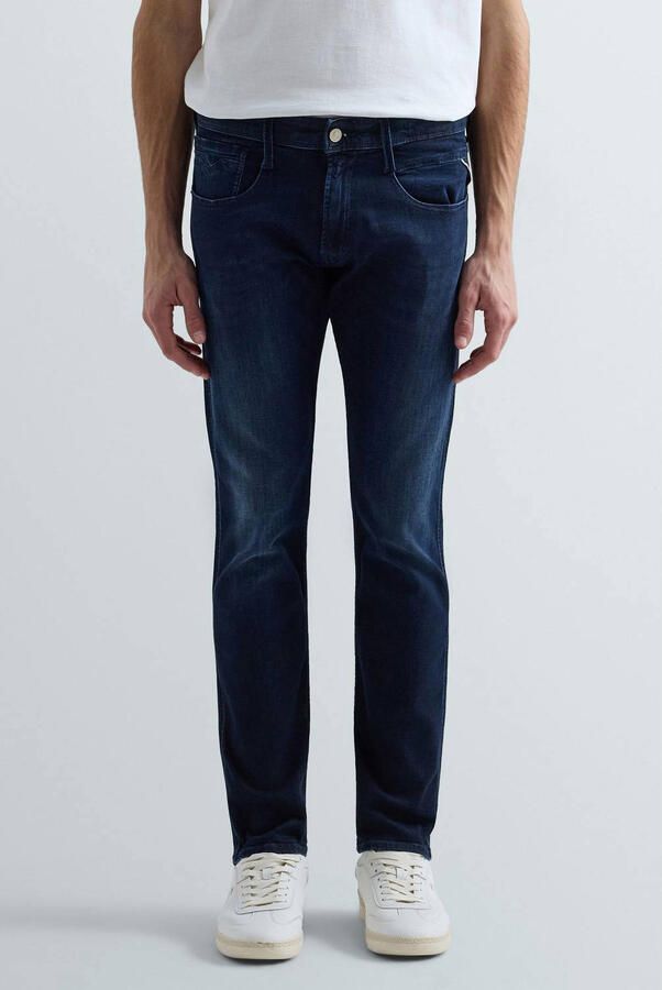 REPLAY ANBASS slim fit jeans dark blue