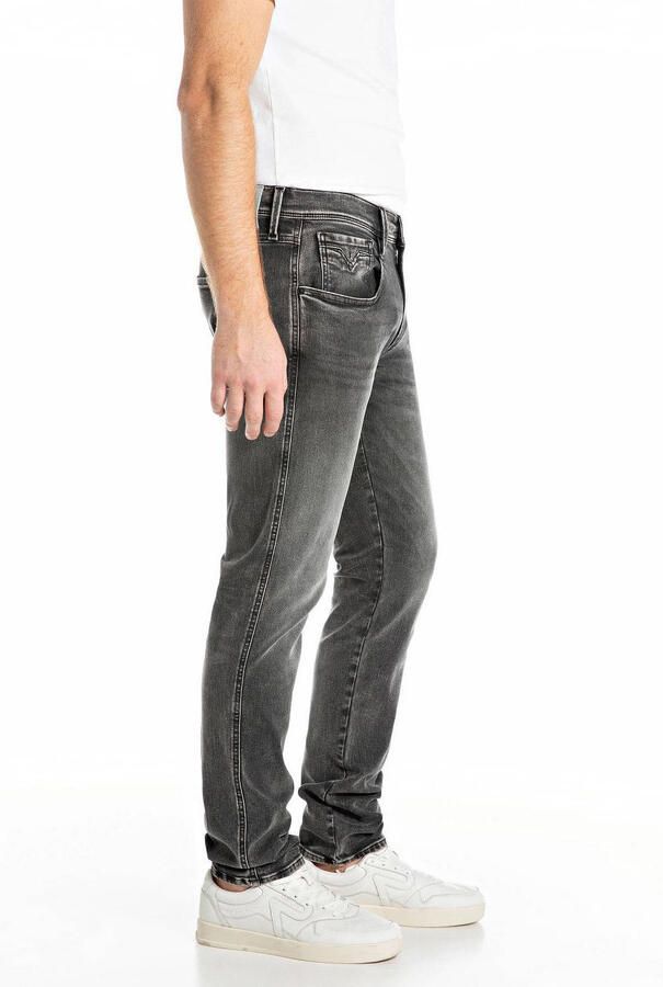 REPLAY ANBASS slim fit jeans dark grey - Foto 2
